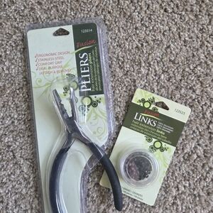 Fusion Pliers and Hair Extension Links Set
